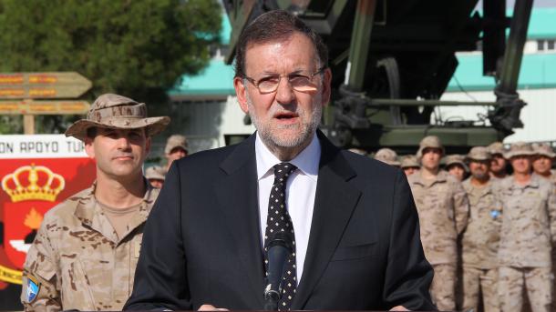 Rajoy llama desde Adada a unirse ante a "sinrazón" del terrorism