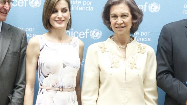 Reina Letizia a Sofía: "Nunca la palabra suegra ha sonado mejor"