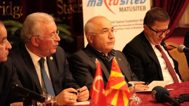 El presidente del Parlamento turco está en Macedonia