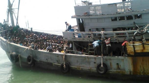 وضعیت مهاجرین قاچاق در میانمار 