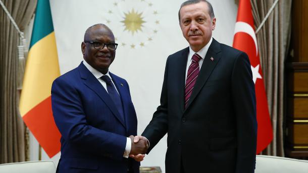 马里实现对土耳其的首次总统级别的正式访问