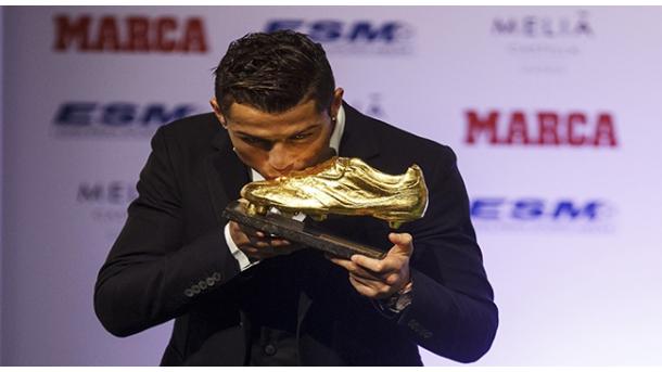 Cristiano Ronaldo kapta meg az Aranycipőt