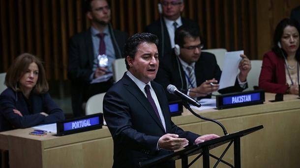 Babacan se pronuncia en la ONU sobre el terrorismo 