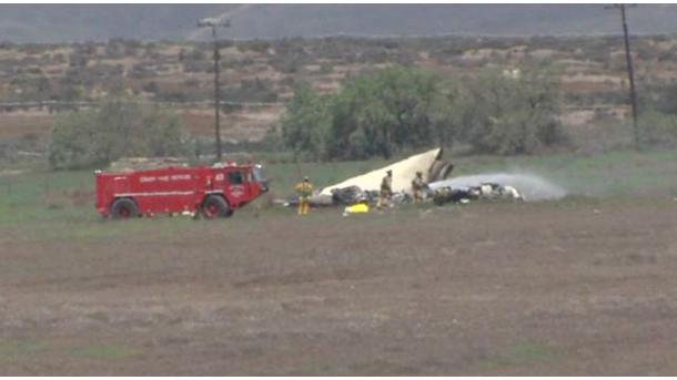 Accident aviatic în oraşul San Diego