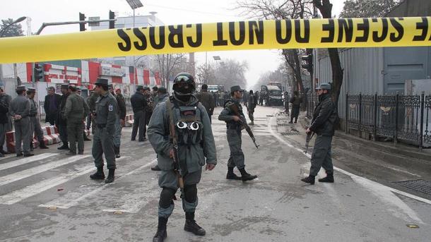 وقوع انفجار انتحاری در برابر سفارت اسپانیا در کابل