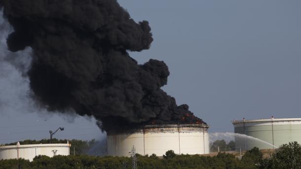 Incendiu în China