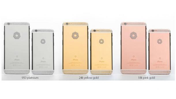 Está disponible iPhone 6S con diamantes