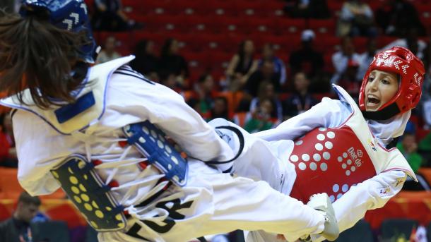 Irem Yaman, campeona mundial en taekwondo 