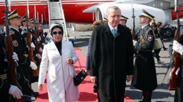 Comenzó la visita de Erdoğan en Liubliana