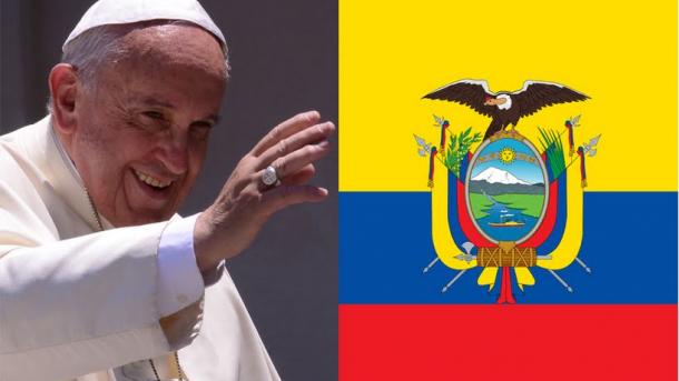 Cerca de 120.000 rosas elaboran Quito para recibir al Papa