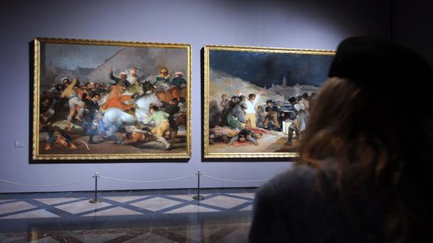 El Prado presenta los cartones para tapices de Goya