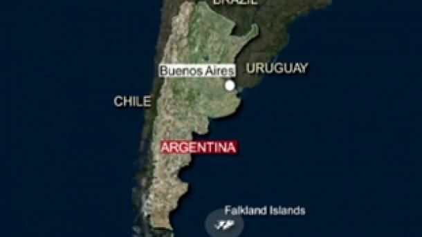 Напрежение между Великобритания и Аржентина