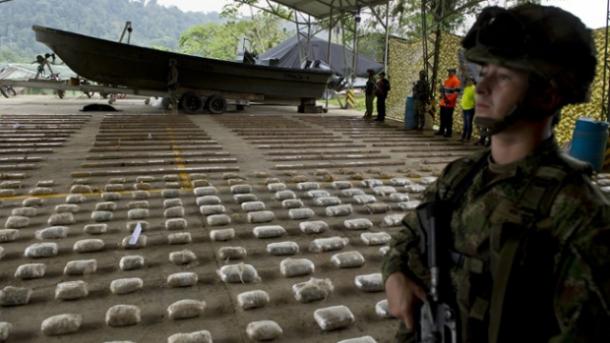 Több tonna kokaint foglaltak le Kolumbiában