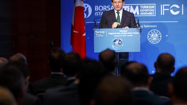 ادامه دیدارهای مهم نخست وزیر ترکیه در لندن 