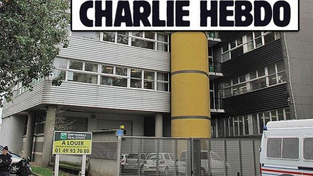 حمله مسلحانه به ساختمان یک مجله فکاهی در پاریس 