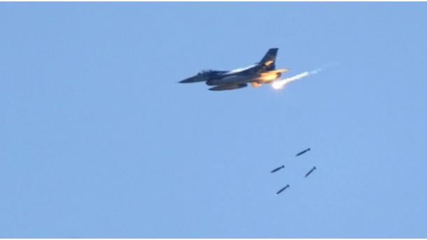 Siria lanza un asalto aéreo a Líbano