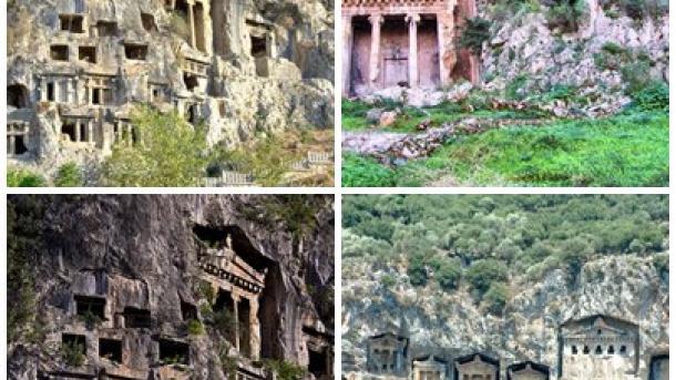 土耳其"石墓"区令游客流连忘返