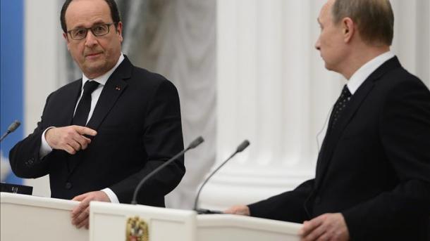 توافق فرانسه و روسیه در زمینه مبارزه مشترک با داعش 