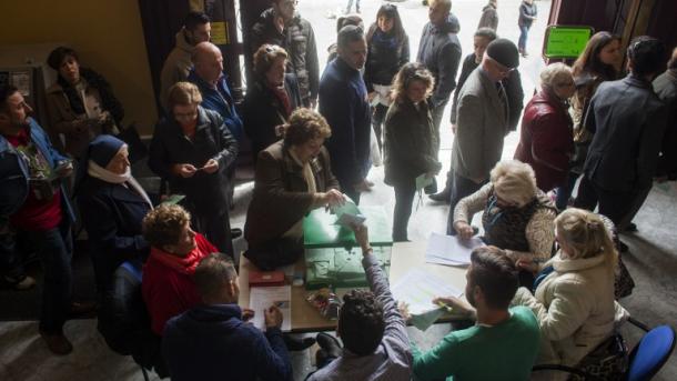 Elecciones Andalucía: mayor participación que el 2012