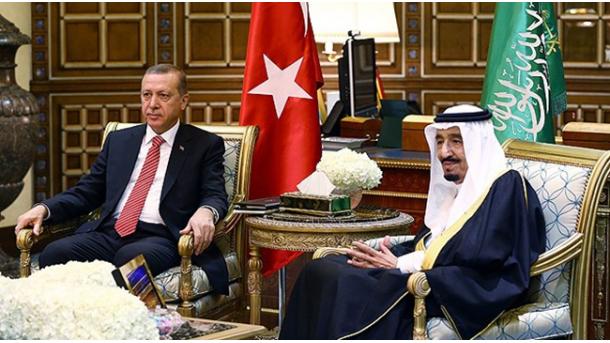 "Estoy de acuerdo con el presidente Erdogan" dijo el rey saudita