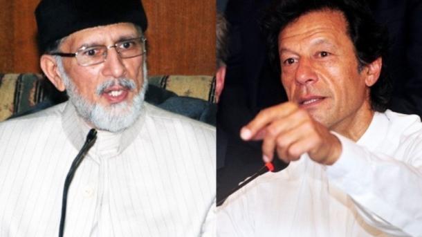کشتیاں جلا کر اسلام آباد آئینگے , استعفیٰ لیکر جائینگے : عمران خان , ہم ساتھ دینگے : طاہر القادری