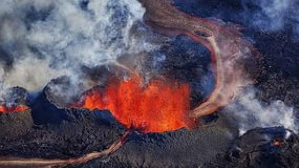 Islandia:cambian formaciones geográficas por el volcán Holuhraun