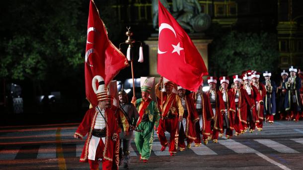 Recepción musical otomana en el Palacio de Dolmabahçe