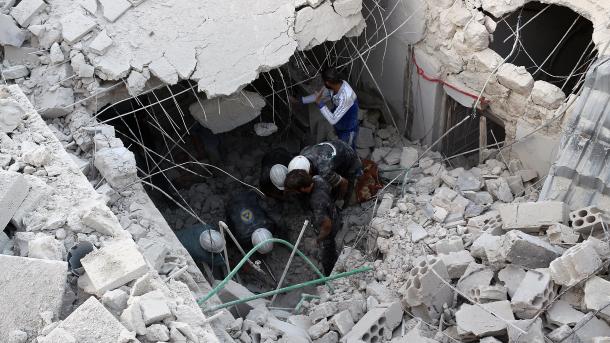 叙利亚发生桶炸弹袭击