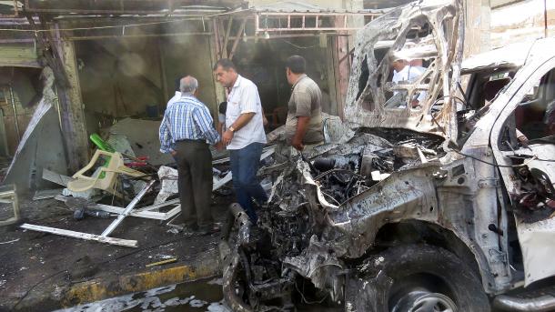 بغداد ده انتحاری هجوم اویشتریلدی: ییتتی کیشی جان بیردی