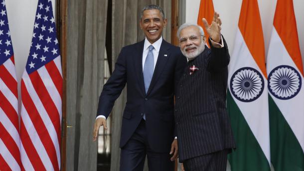 له هندوستانه د اوباما ليدنه 