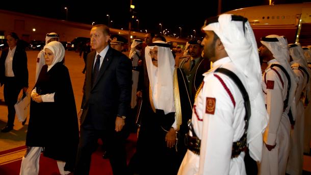 صدر رجب طیب ایردوان کی  قطر میں مصروفیات