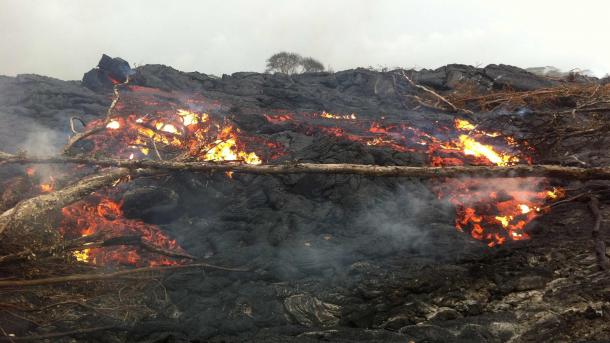 Amenaza del volcán Kilauea en Hawái