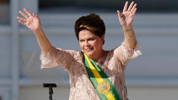 Rousseff ikinci dəfə prezident seçilib