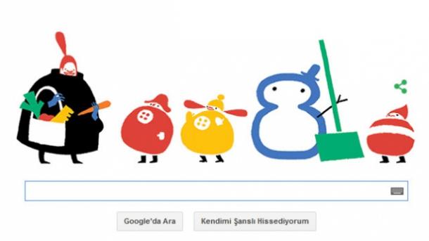 چله زمستان (۲۱ دسامبر) لوگوی گوگل شد