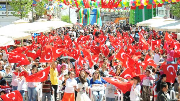 Turquía festeja el Día de los Niños