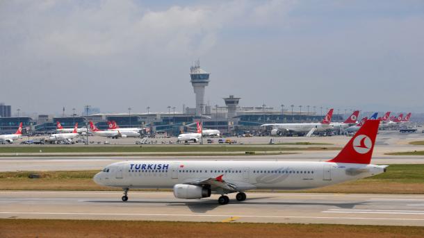 Avionul Turkish Airlines a decolat de la Amman