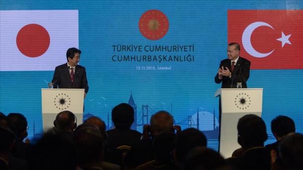 Turquia e Japão reforçam os laços entre os países