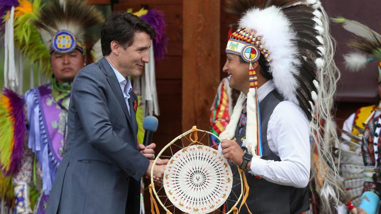 نخست وزیر کانادا با جامعه بومیان کاوسس توافق نامه‌ای امضا کرد