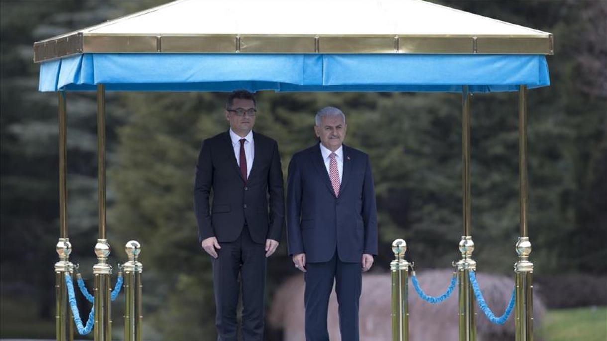 دیدار نخست‌وزیران ترکیه و جمهوری ترک قبرس شمالی در آنکارا