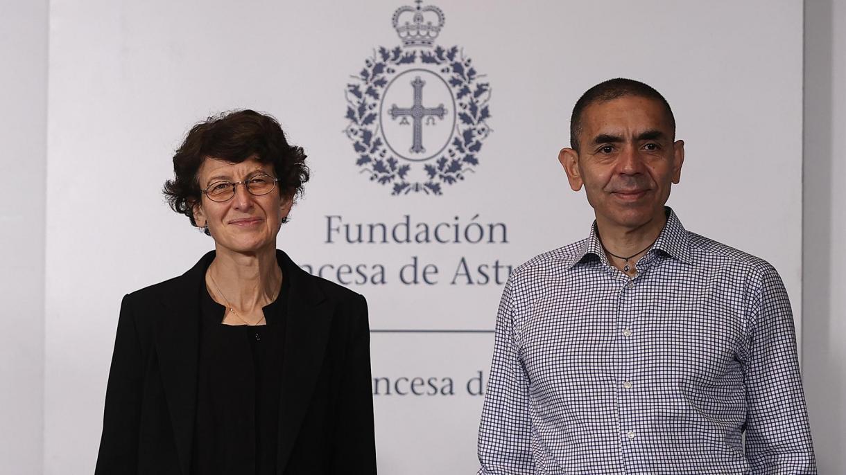 Uğur Şahin y Özlem Türeci, galardonados con el Premio Princesa de Asturias
