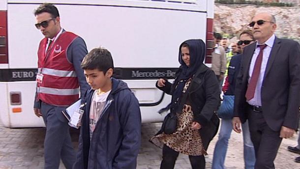 ورود سومین گروه پناهجویان از یونان به ترکیه