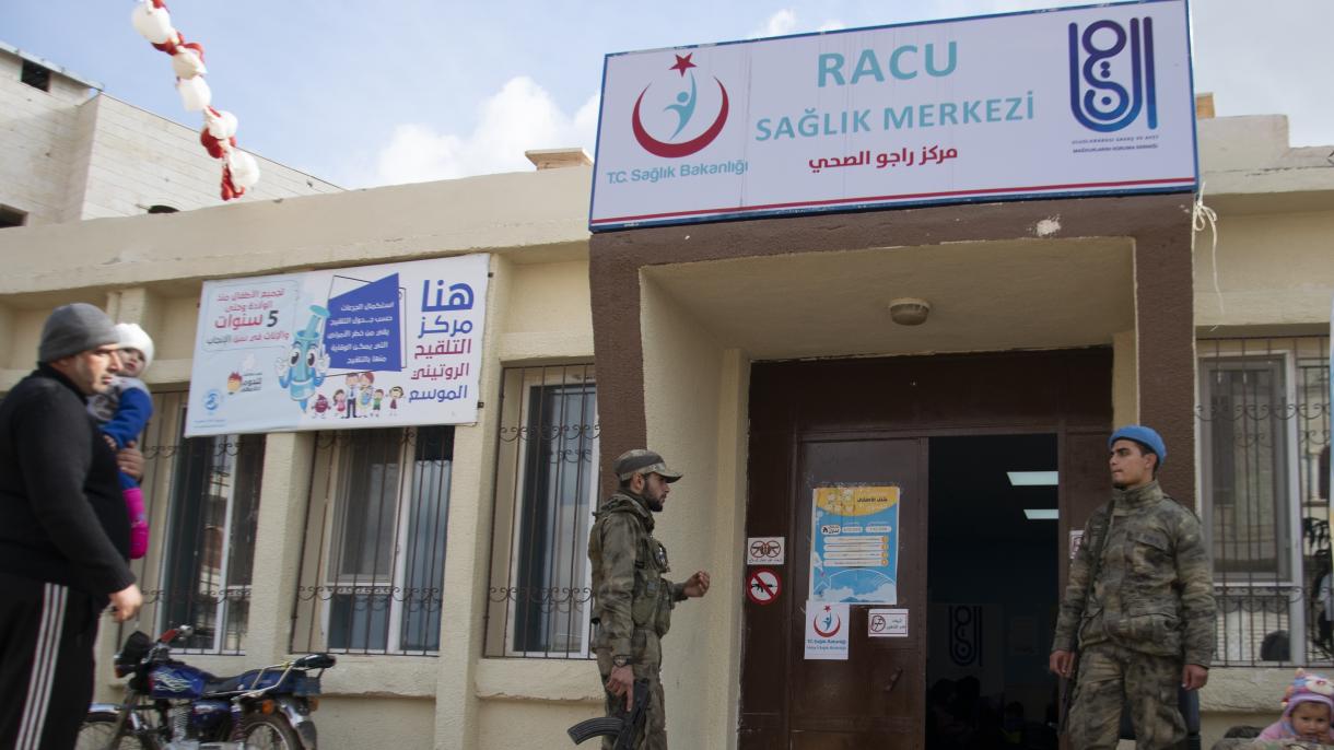 ترکی نے شام کی تحصیل عفرین کےقریب راجو میں غریبوں کے لئےمفت طبی مرکز قائم کردیا