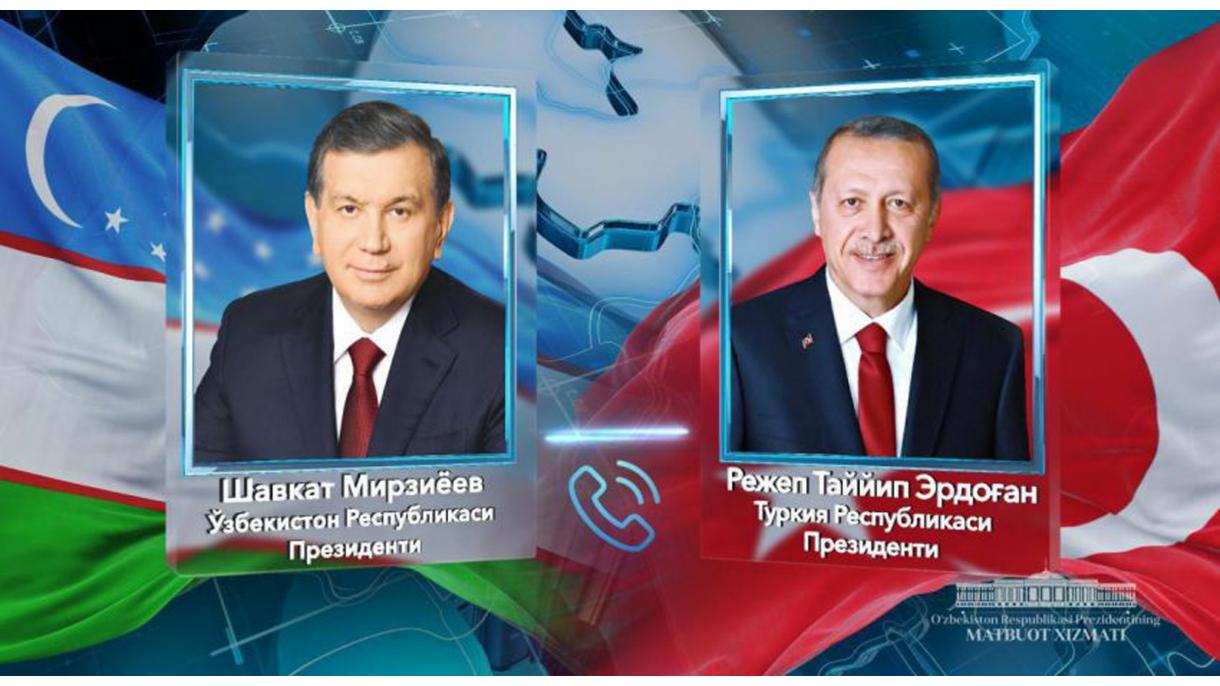 O‘zbekiston prezidenti Shavkat Mirziyoyev Turkiya prezidenti Erdo‘g‘anni tabrikladi