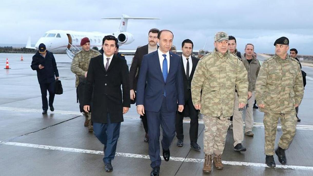 Il capo di Stato Maggiore si reca a Sanliurfa per ispezionare le forze turche