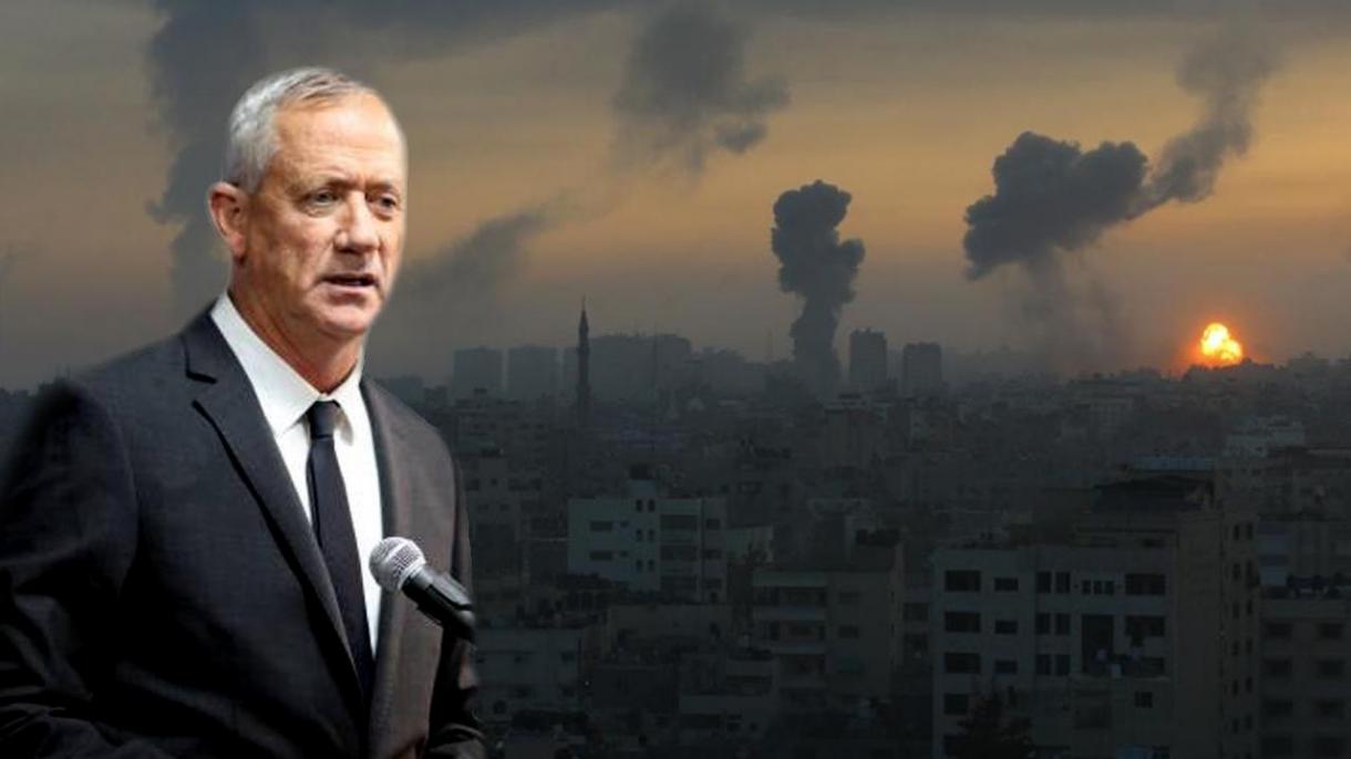 سخنان عضو کابینه جنگی اسرائیل در خصوص حملات به غزه