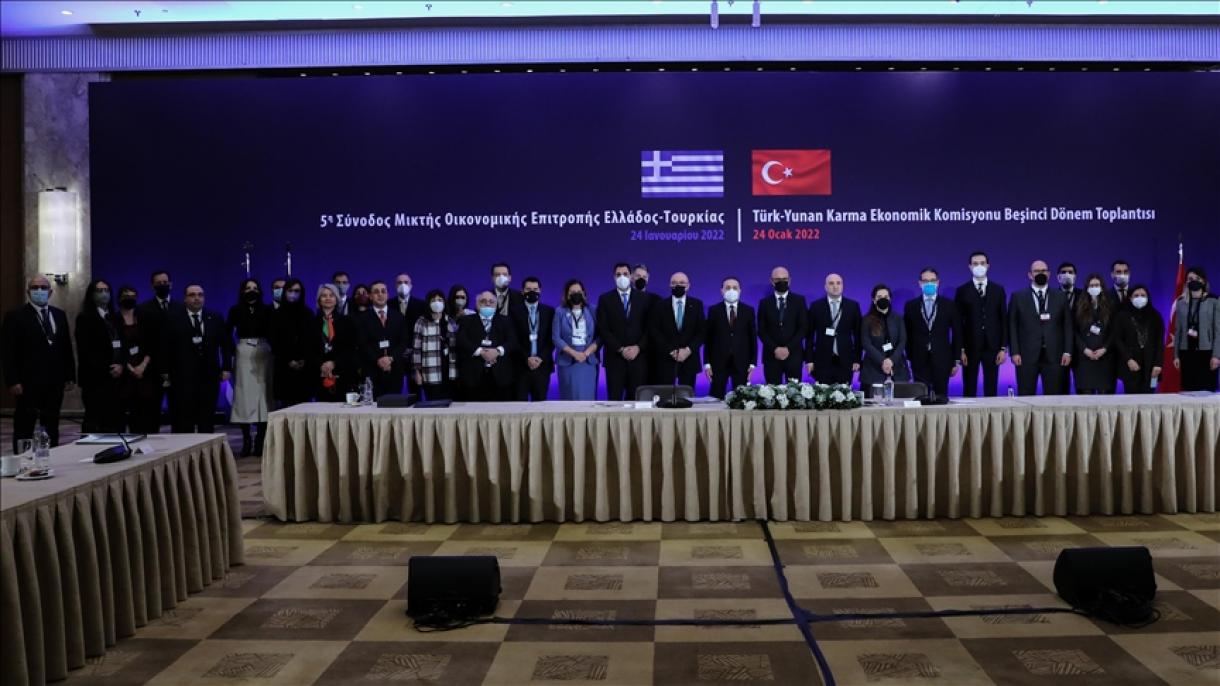 Во Атина се одржа 5-от мандатен состанок на Мешовитата турско-грчка комисија за економија
