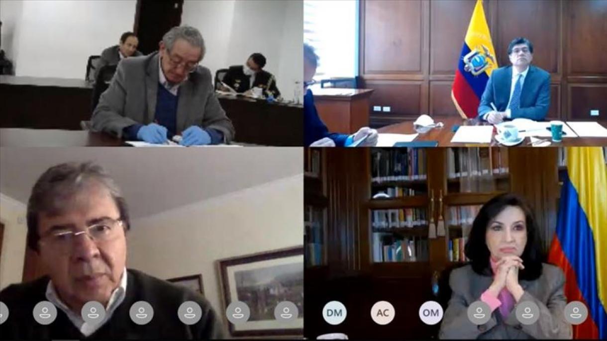 Cancilleres de Colombia y Ecuador discuten temas de seguridad y defensa