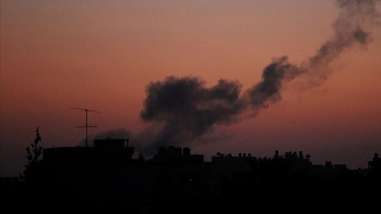 اسرائیلی فوج کی طرف سے اسد انتظامیہ کے فوجی اہداف پر فضائی حملے