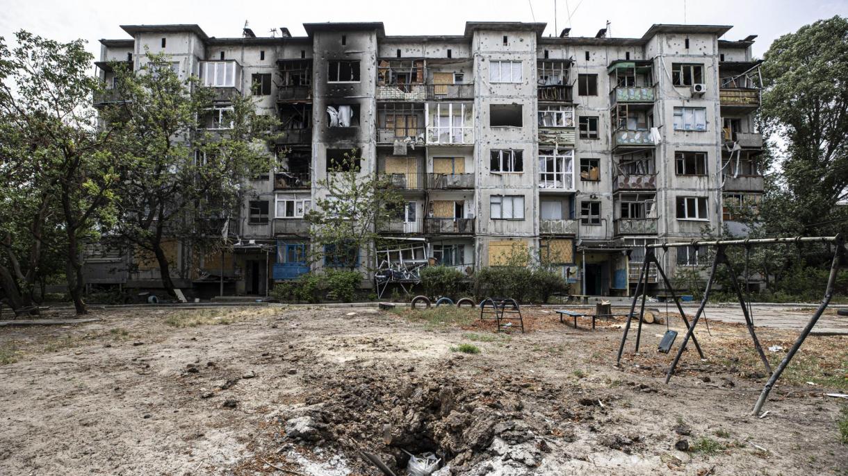 روس کے یوکرینی شہر باہموت پر حملے