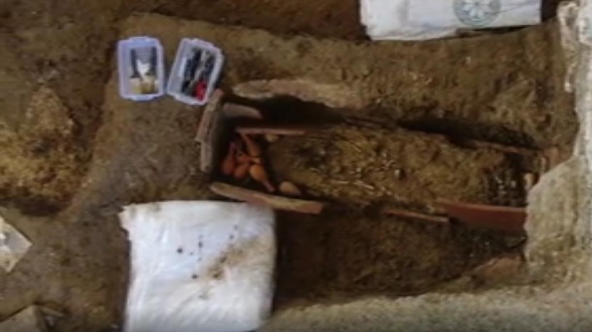 Descubren una tumba monumental en las excavaciones de Haydarpaşa